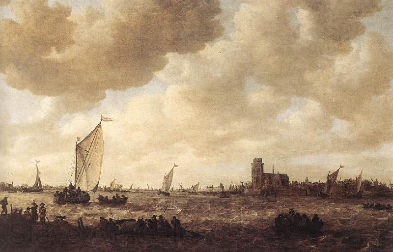 Jan van Goyen View of Dordrecht Germany oil painting art